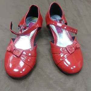 👠Red ruby dress shoes